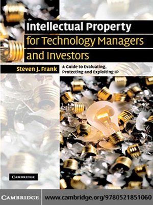 cover image of Intellectual Property for Managers and Investors